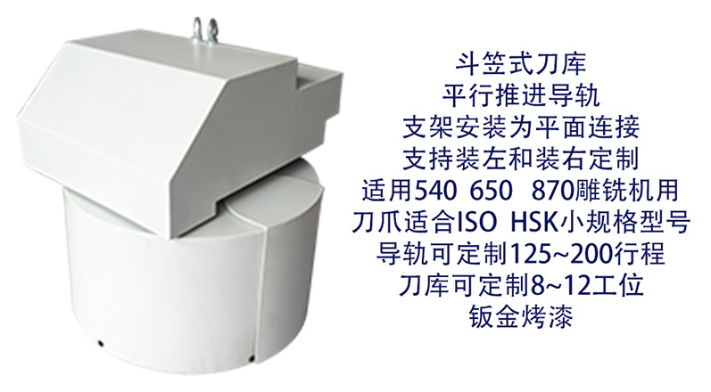 精雕機(jī)刀庫(kù)龍利有幾種選擇？